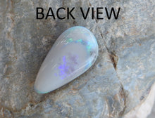 Load image into Gallery viewer, Lightning Ridge Solid Natural Polished Opal with Green Blue Color Fires.